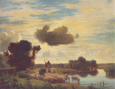 Lotz Károly: Alkonyat
